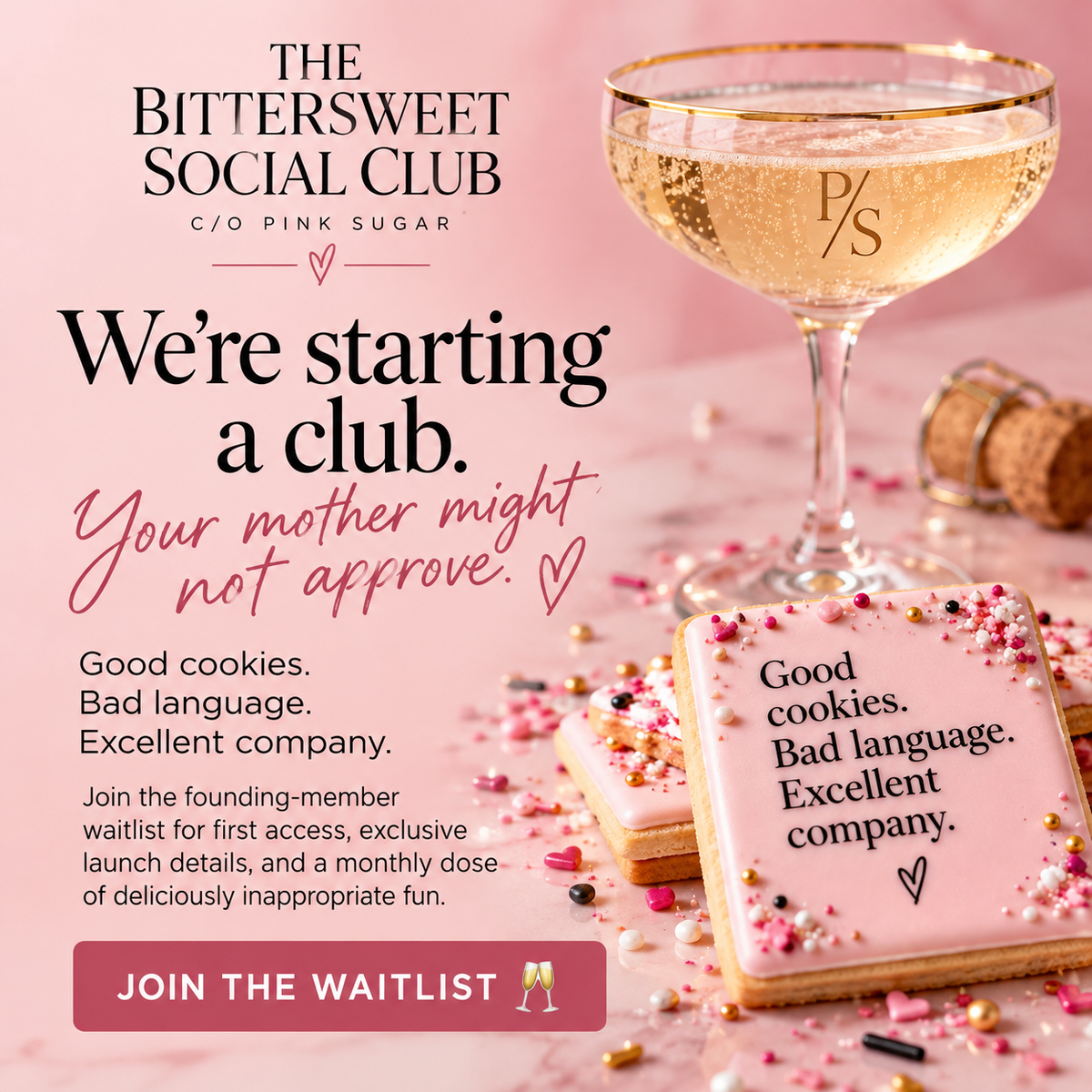The Bittersweet Social Club | Monthly Cookie Subscription